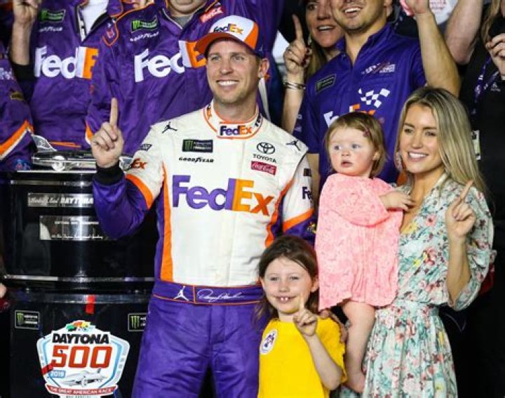 
Denny Hamlin Lovely Sister Lisa Chapman Has Been By His Side For Every Sitaution 