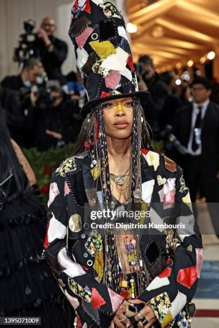 
Erykah Badu’s Met Gala 2023 outfit trolled on social media: ‘Cosplaying as Sia’ 