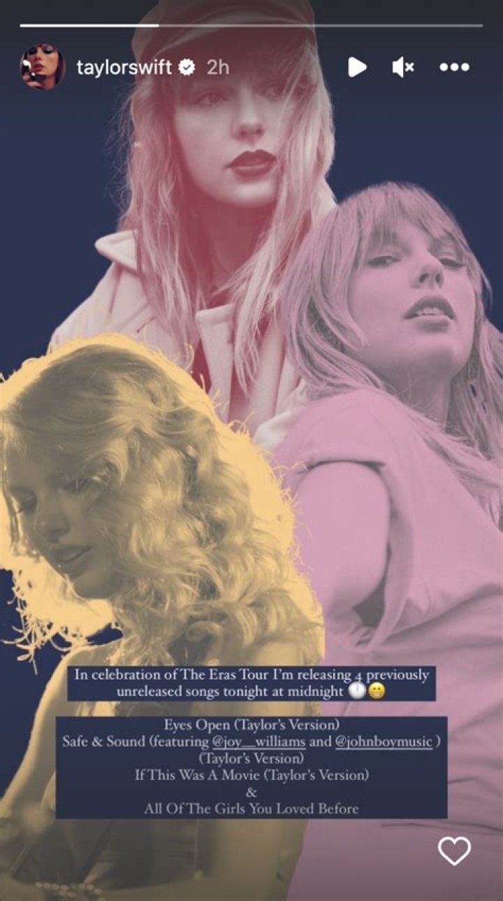 
Taylor Swift fans complain of glitch in Spotify after release of her songs All of the Girls You Loved Before, Eyes Open 